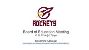 Streaming Link for BOE Meeting