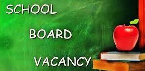 School Board Vacancy