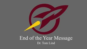 End of the Year Message